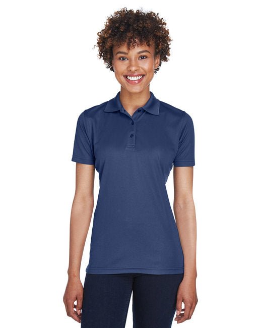 Women’s Slim Fit Piqué Polo with Custom Logo Options – Ideal for Corporate Teams Polo Team 365 Small Navy Blue