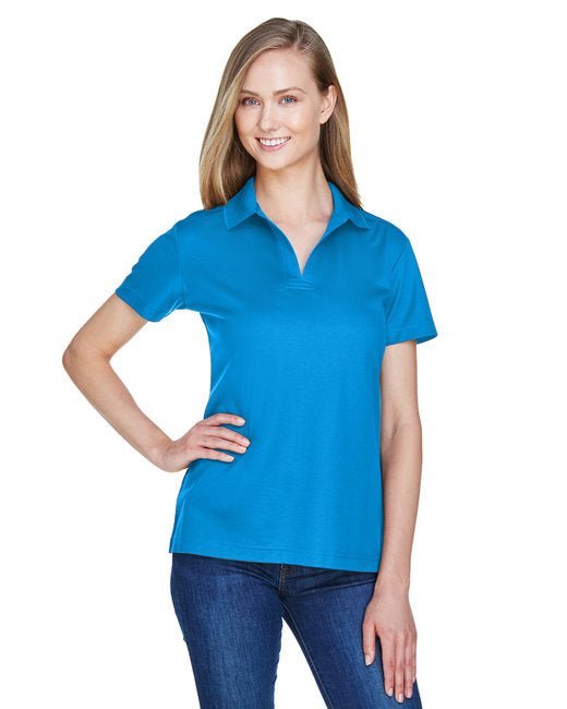 Custom Women’s Luxury Performance Polo – Soft, Moisture-Wicking Fabric Polo Team 365