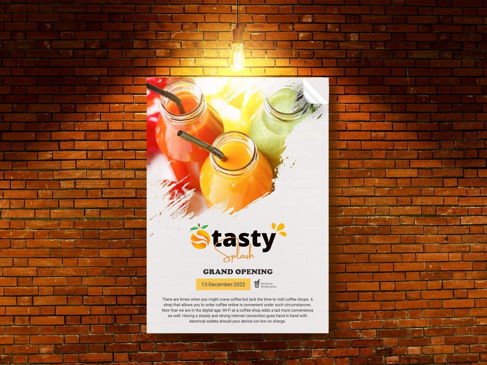Custom Event Posters - Personalize Online & Enjoy Rapid Delivery Poster Show Off Your Threads