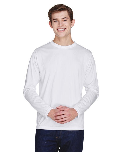 Custom Men’s Performance Long-Sleeve T-Shirt – Moisture-Wicking & UV Protection Long Sleeve Team 365