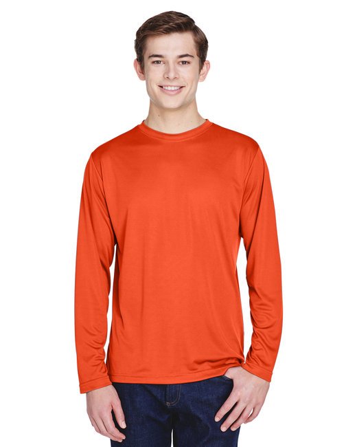 Custom Men’s Performance Long-Sleeve T-Shirt – Moisture-Wicking & UV Protection Long Sleeve Team 365