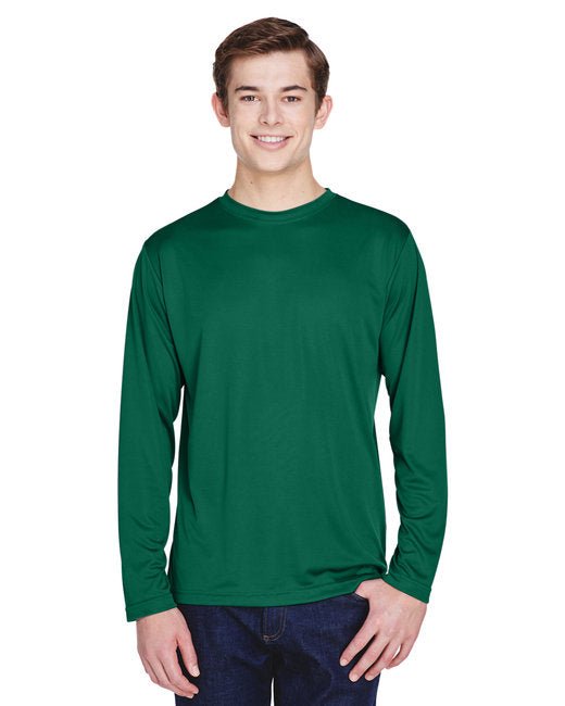 Custom Men’s Performance Long-Sleeve T-Shirt – Moisture-Wicking & UV Protection Long Sleeve Team 365
